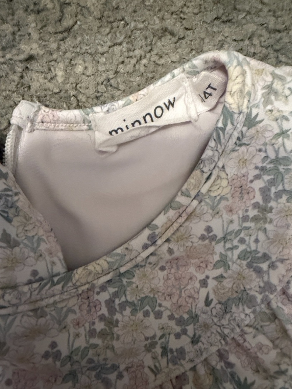 Minnow, 4 one piece bathing suit set, size: 3/4, excellent condition - Picture 9 of 14